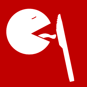 knife: lick
